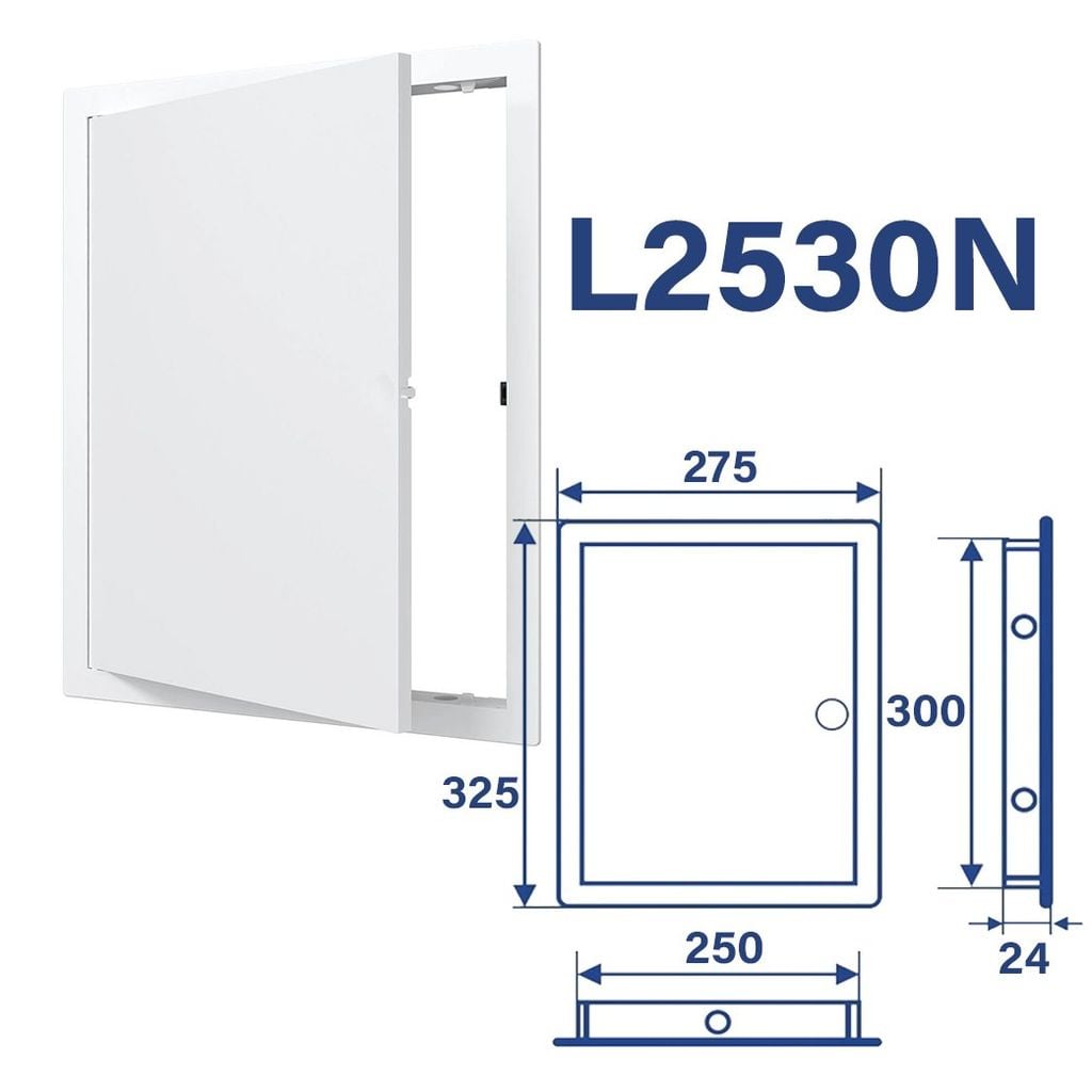 Cửa thăm hộp kỹ thuật nhựa ABS EVECS - LN