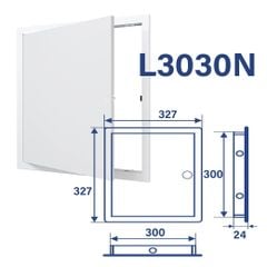Cửa thăm hộp kỹ thuật nhựa ABS EVECS - LN