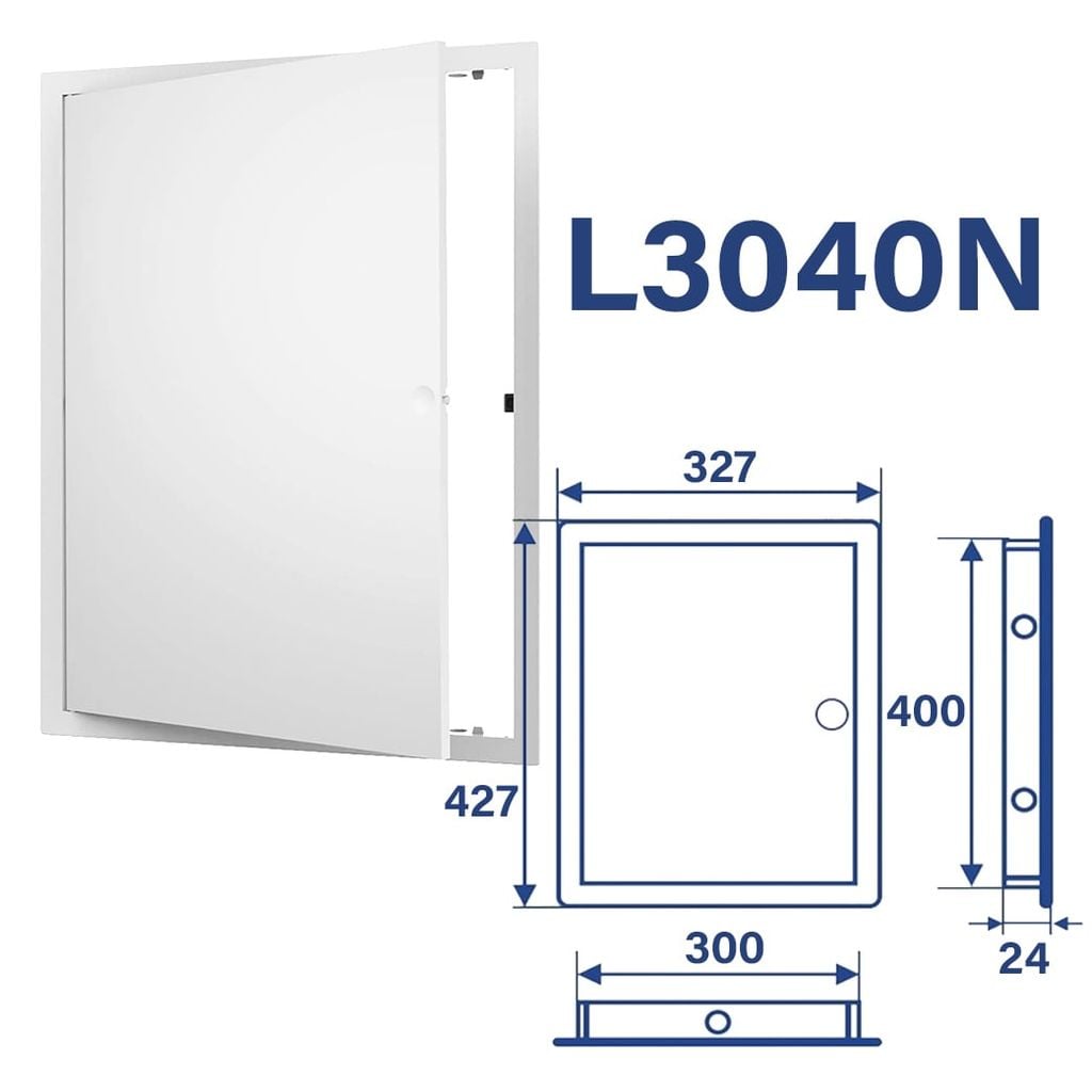 Cửa thăm hộp kỹ thuật nhựa ABS EVECS - LN