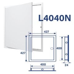 Cửa thăm hộp kỹ thuật nhựa ABS EVECS - LN