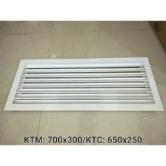 Cửa gió nan Z Louver nhôm chữ nhật lớn 500x300/ 600x300/ 700x300 - Chớp ô thoáng chớp chống hắt mưa ,kèm lưới chắn côn trùng