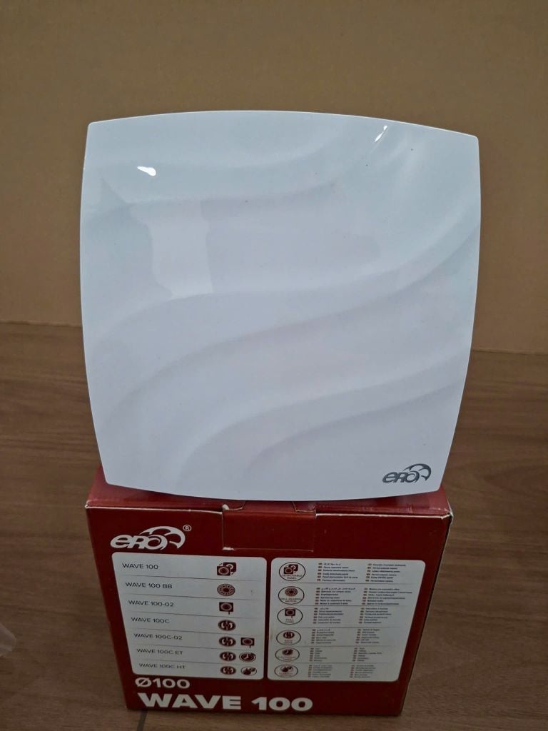 Quạt thông gió WAVE ERA – Thiết kế hiện đại, vận hành êm ái – Hàng nhậ