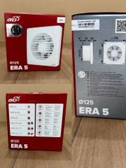 Quạt thông gió gắn tường, trần + van chặn gió ngược ERA - C | Hàng nhậ