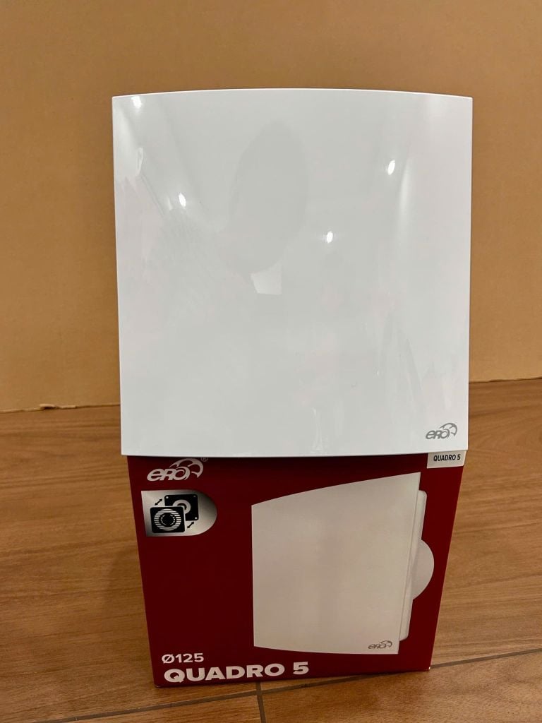 Quạt thông gió QUADRO gắn tường, trần ERA – Hàng nhập khẩu
