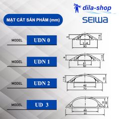 NẸP NHỰA BÁN NGUYỆT NHẬT BẢN -  1M/Cây - 30*8mm - 1 CÂY MÀU TRẮNG NGÀ