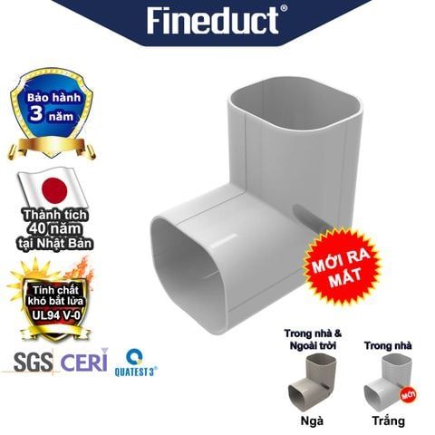 Trunking Nhựa Fineduct Co 90 Trong Góc Tường CA-70/80/100/120/140