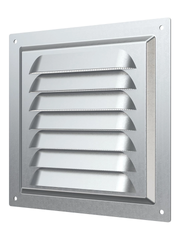 Miệng gió gắn tường nan nghiêng kèm lưới chắn côn trùng ERA - MC - Hàn