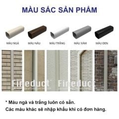 Trunking Nhựa Fineduct Nẹp Cố Định Ống Mềm Siêu bền - Chống cháy Màu N