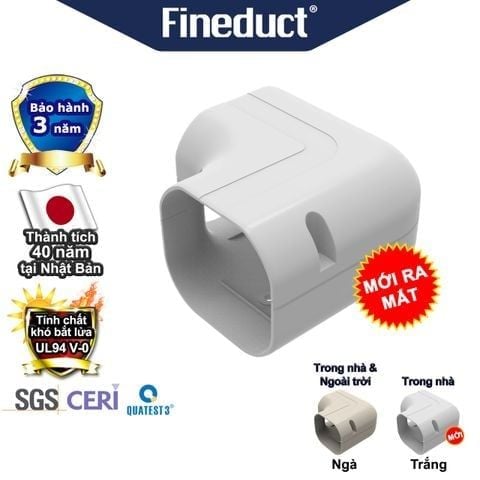 Trunking Nhựa Fineduct Co 90 Độ Ngoài Góc Tường KA-70/80/100/120/140