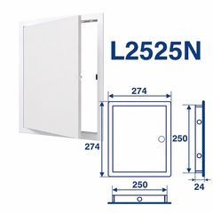 Cửa thăm hộp kỹ thuật nhựa ABS EVECS - LN