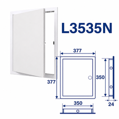 Cửa thăm hộp kỹ thuật nhựa ABS EVECS - LN