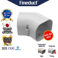 Trunking Nhựa Fineduct Co Nối 45 Độ KFA-80/100/120