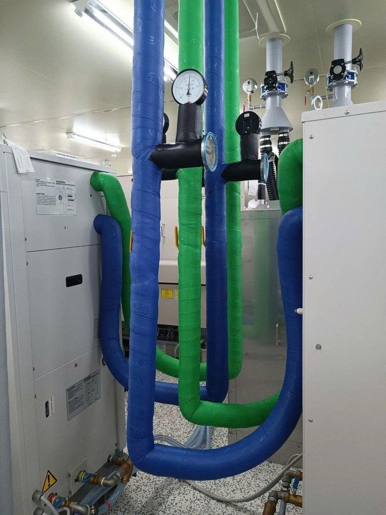 Băng quấn Simili ống đồng máy lạnh màu xanh lá (Băng quấn đường ống đi