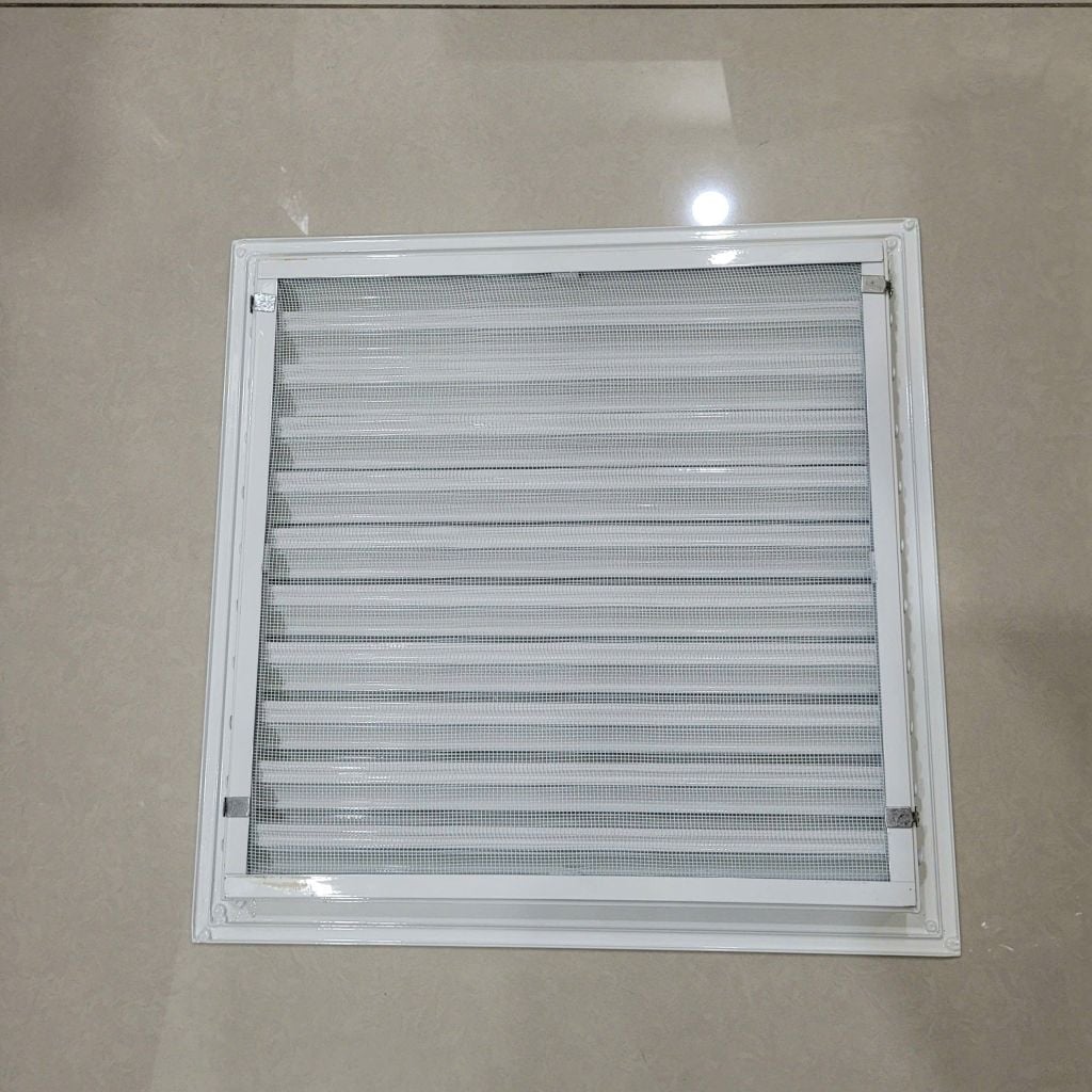 Cửa gió Louver nan Z vuông (kèm lưới chắn côn trùng)