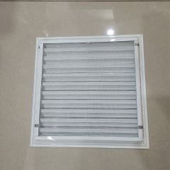 Cửa gió Louver nan Z vuông (kèm lưới chắn côn trùng)