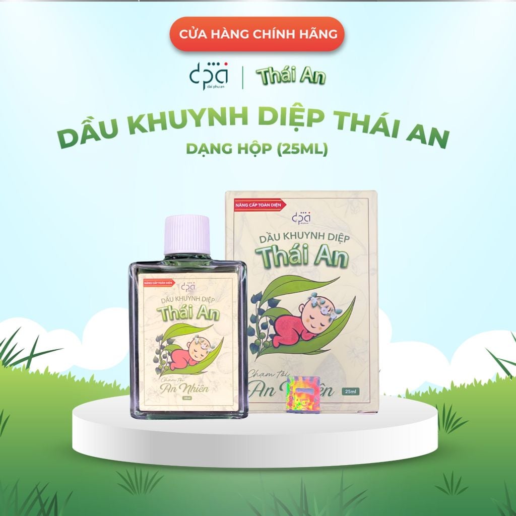  DẦU KHUYNH DIỆP THÁI AN (HỘP/25ML) 