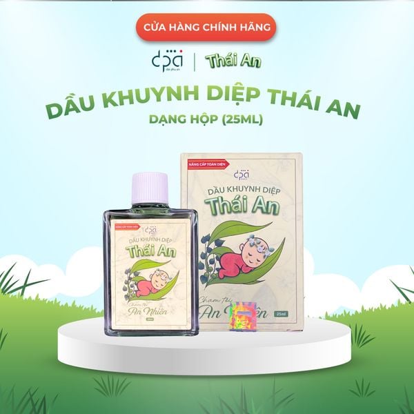  DẦU KHUYNH DIỆP THÁI AN (HỘP/25ML) 