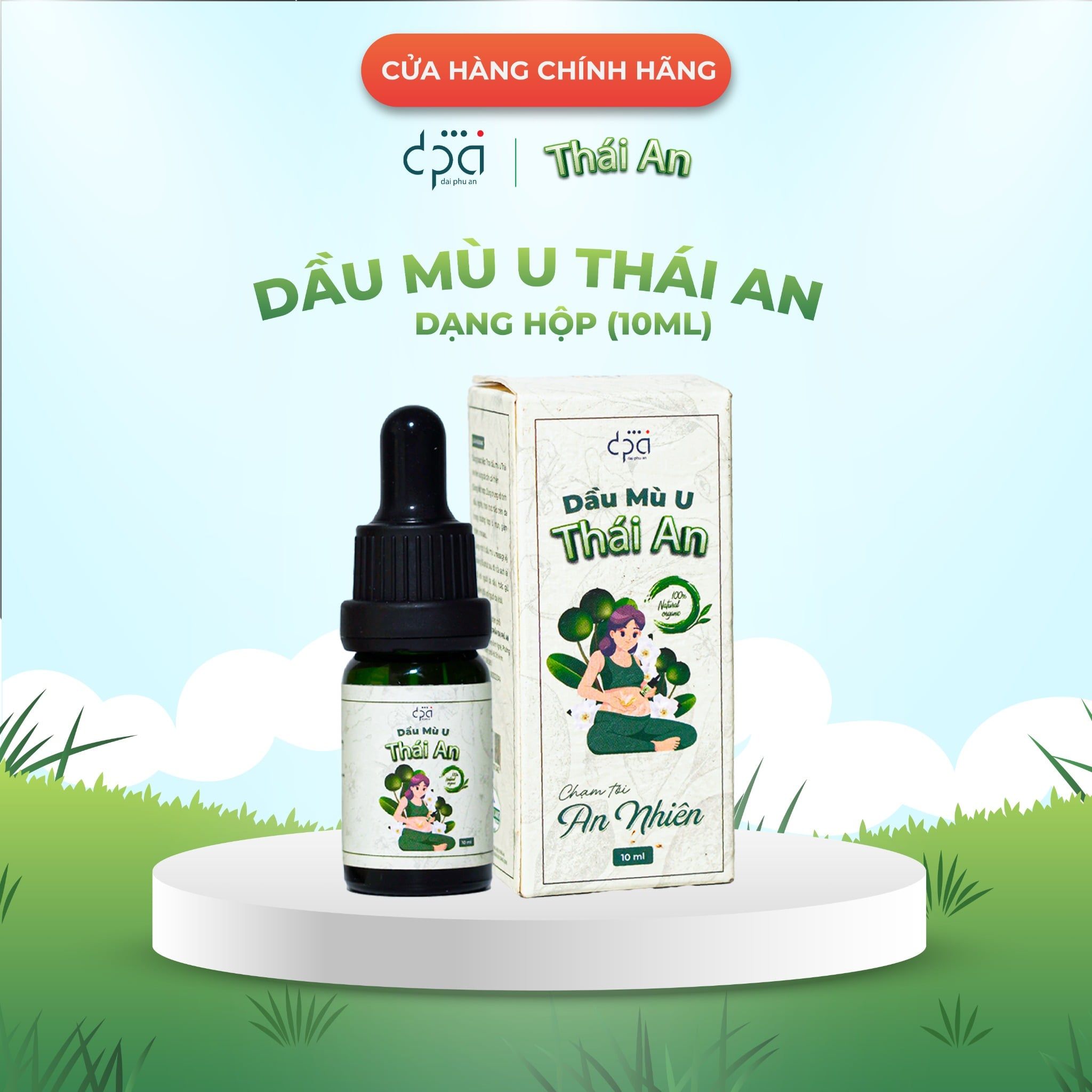  DẦU MÙ U THÁI AN (C/10ML) 