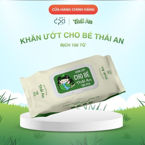  KHĂN ƯỚT CHO BÉ THÁI AN 