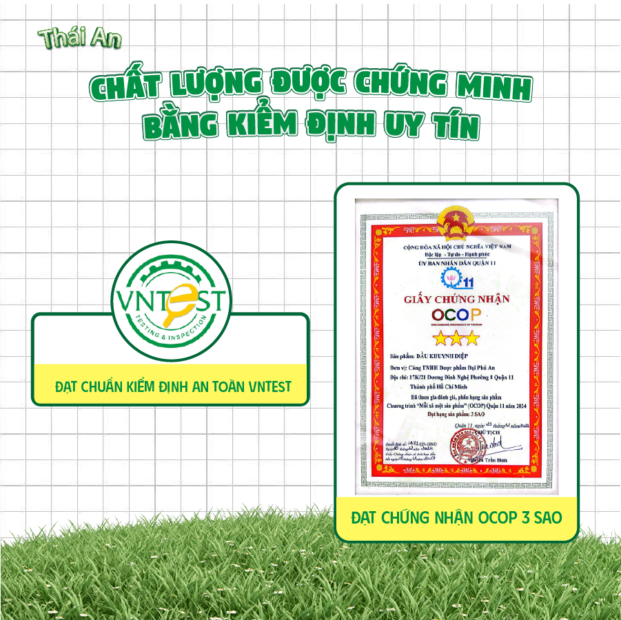  COMBO Dầu Khuynh Diệp (C/25ml) Và Tinh Dầu Tràm Thái An (C/10ml) 