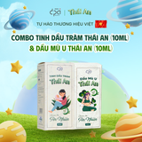  COMBO Tinh Dầu Tràm Thái An (10ml) và Dầu Mù U Thái An (10ml) 