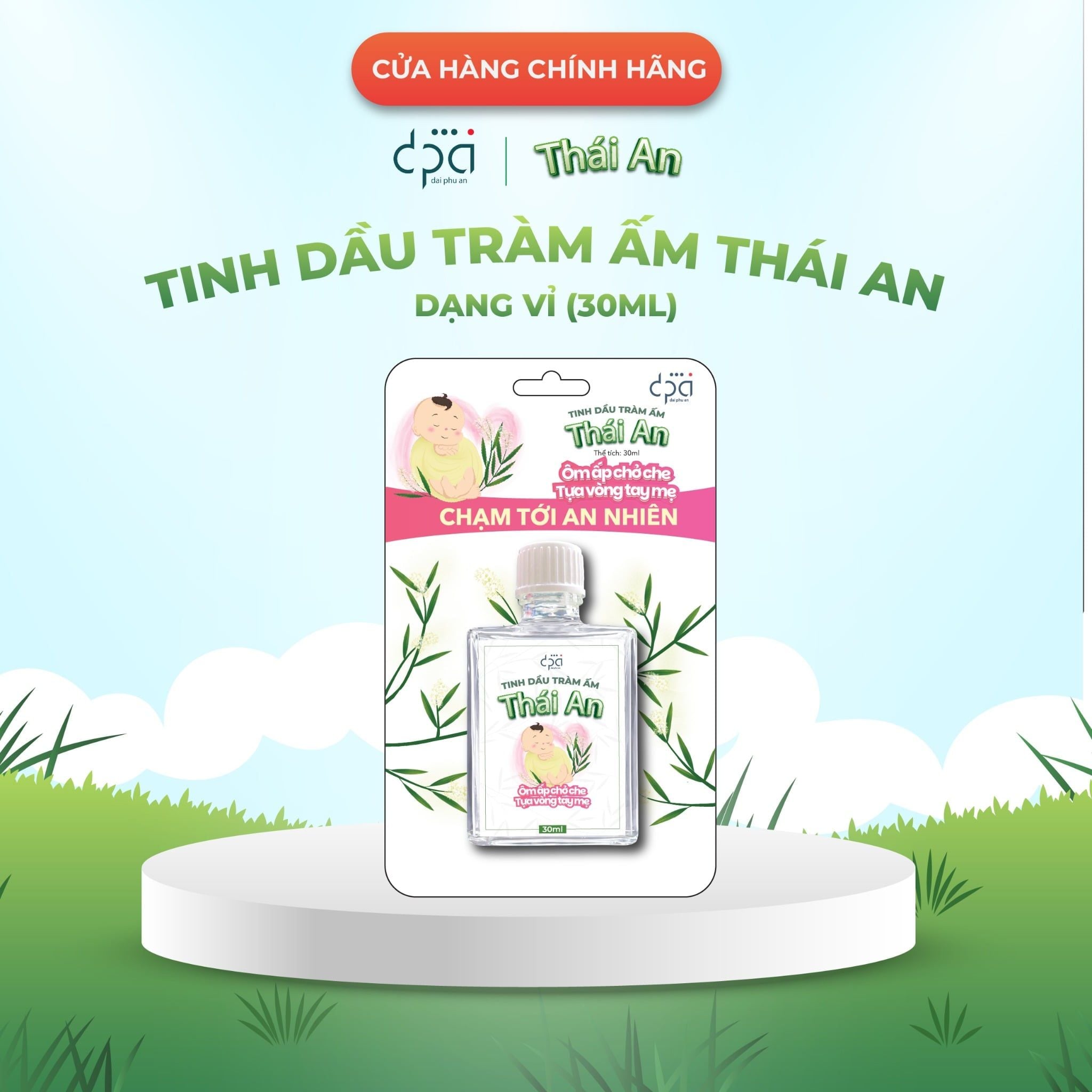  TINH DẦU TRÀM ẤM THÁI AN (VỈ/30ML) 