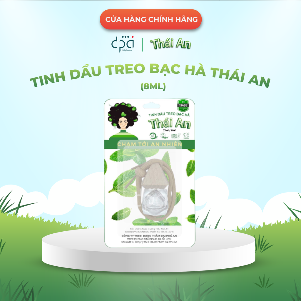  TINH DẦU TREO HƯƠNG BẠC HÀ THÁI AN (C/8ML) 