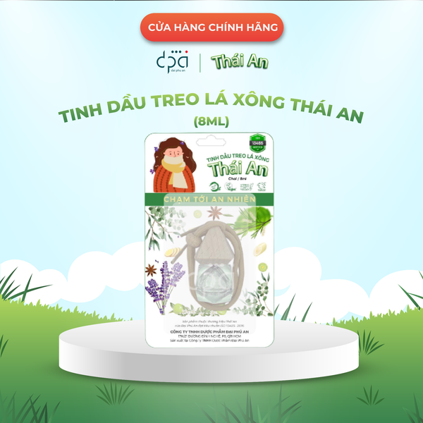  TINH DẦU TREO HƯƠNG LÁ XÔNG THÁI AN (C/8ML) 