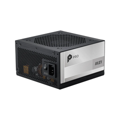 NGUỒN MSI PRO A1000PL PCIE5 1000W 80Plus Platinum (Đen/Black – Full Modular – PCIe Gen 5.1)