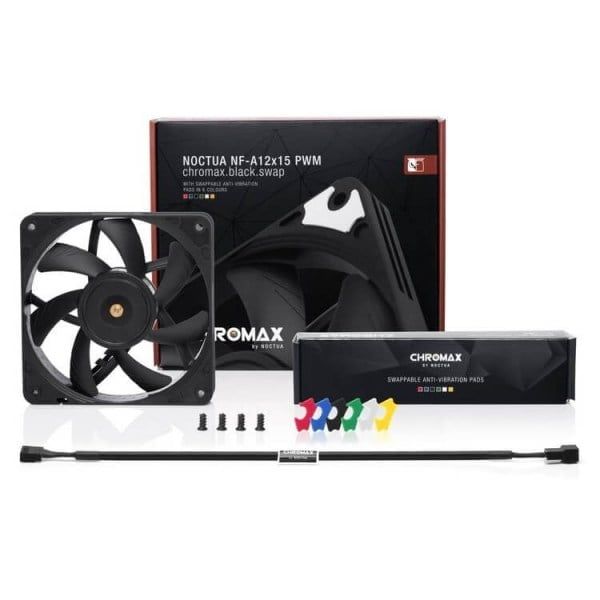 Fan Case Noctua NF-A12X15 PWM Chromax Black Swap