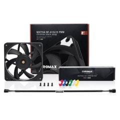 Fan Case Noctua NF-A12X15 PWM Chromax Black Swap
