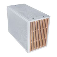 Vỏ Case Lian Li B4 mATX WOOD - WHITE