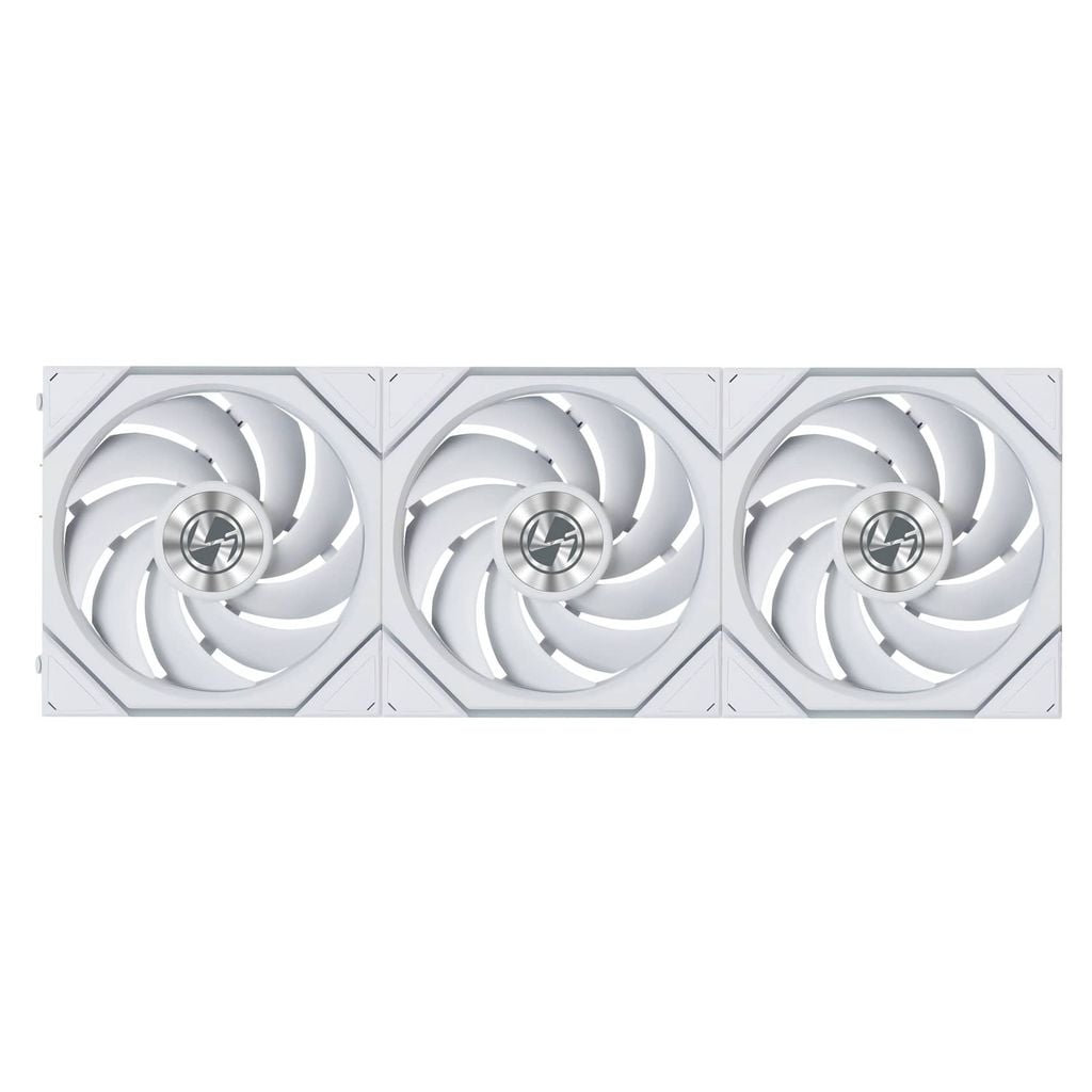 Bộ 3 fan case Lian Li Uni Fan TL FLEX 120 Regular | Reversed Blade - WHITE (3 QUẠT/ KHÔNG LCD)