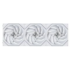 Bộ 3 fan case Lian Li Uni Fan TL FLEX 120 Regular | Reversed Blade - WHITE (3 QUẠT/ KHÔNG LCD)