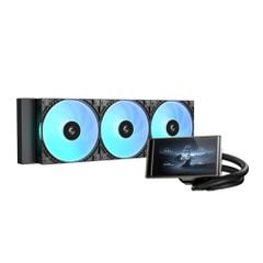 Tản nhiệt nước AIO Deepcool LT360 VISION ARGB - Black | R-LT360VISION-BKAMMC-G-1