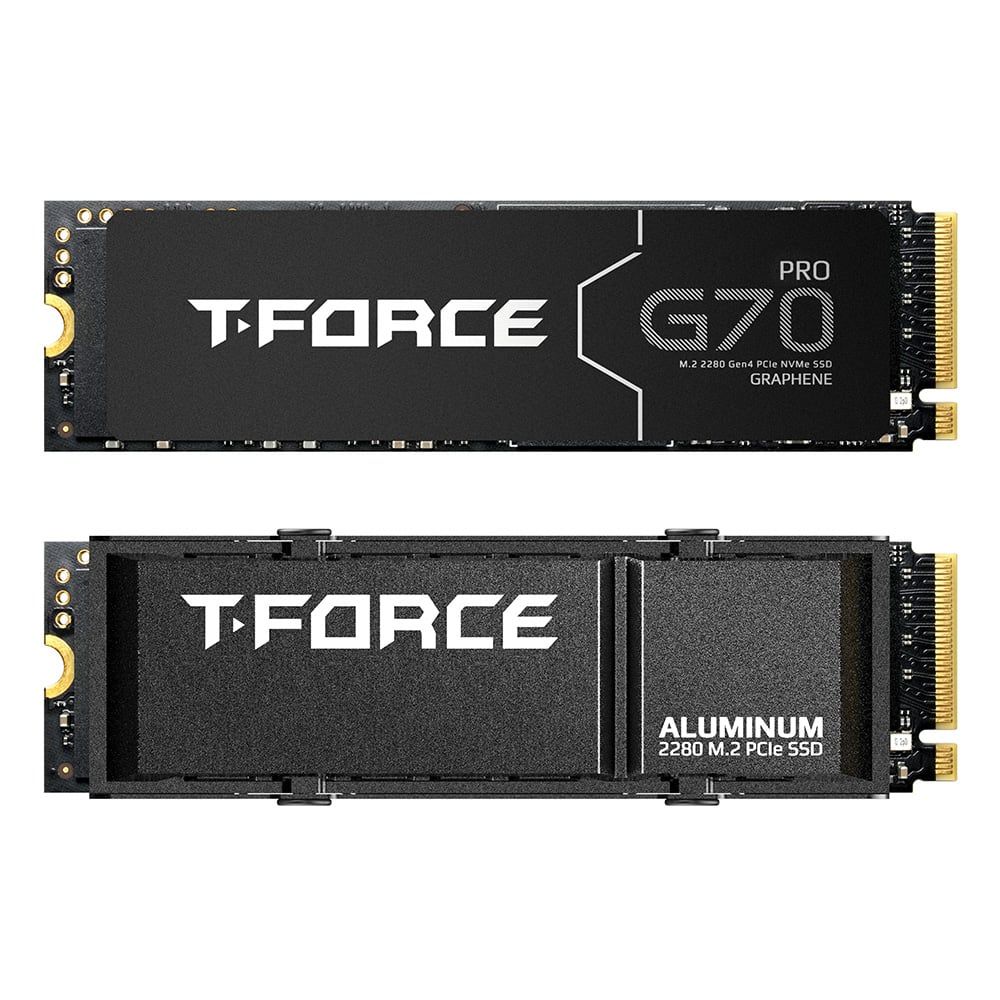 Ổ cứng SSD TeamGroup G70 PRO 1TB M.2 PCIe 4.0 NVMe Gen4x4 DRAM Cache (7,400 MB/s - 5,500 MB/s)