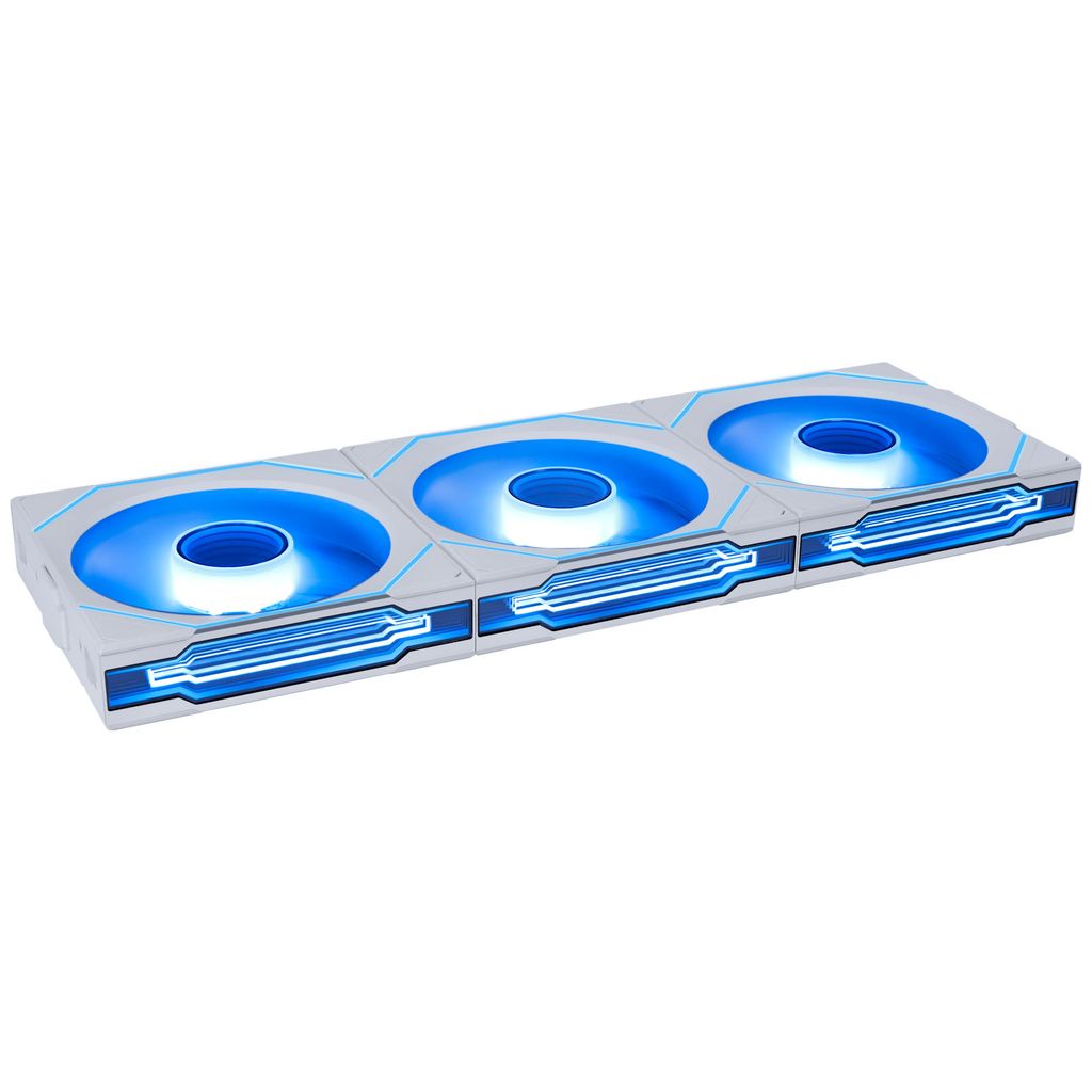 Fan Case Lian Li SL Infinity WIRELESS 120 | REVERSE - WHITE (TRẮNG/CÁNH NGƯỢC)