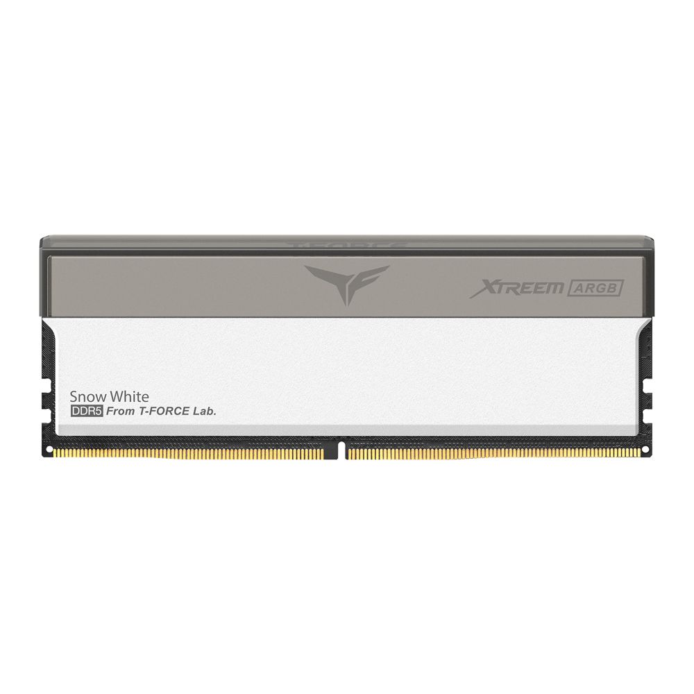 Bộ nhớ RAM PC TeamGroup T-Force XTREEM ARGB 2x16GB DDR5 7200Mhz - WHITE