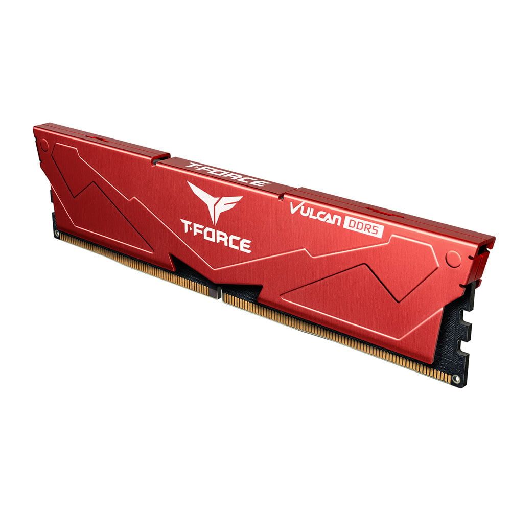 Bộ nhớ RAM TeamGroup T-Force Vulcan 16GB DDR5 5200Mhz - RED
