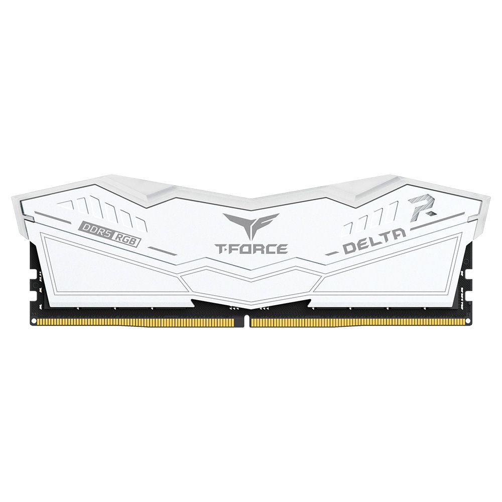 Bộ nhớ RAM TeamGroup T-Force Delta RGB 2x16GB DDR5 6000MHz - WHITE