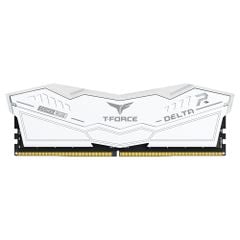 Bộ nhớ RAM PC TeamGroup T-Force Delta RGB 2x32GB DDR5 6000MHz - WHITE