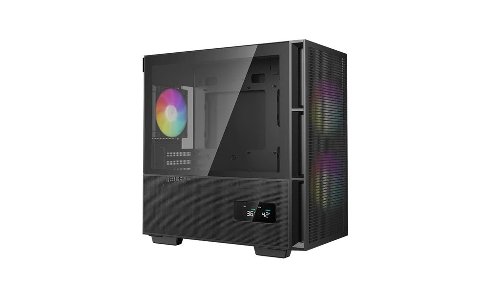 Vỏ case DEEPCOOL CH360 DIGITAL - BLACK