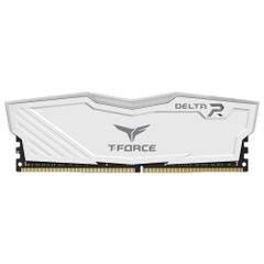 Bộ nhớ RAM TeamGroup T-Force Delta RGB 8GB DDR4 3200MHz - WHITE