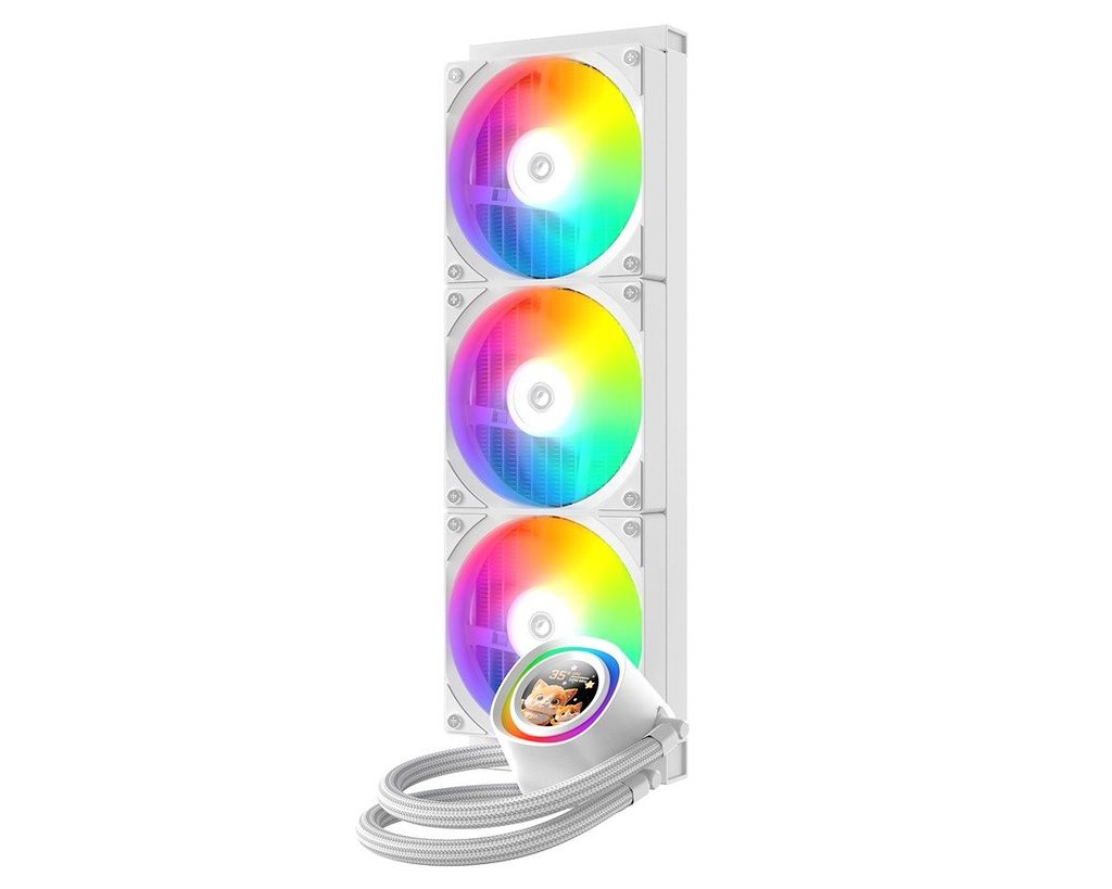 Tản Nhiệt Nước ID-COOLING FX360 LCD - WHITE