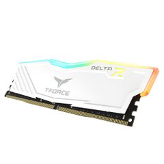 Bộ nhớ RAM TeamGroup T-Force Delta RGB 8GB DDR4 3600MHz - WHITE