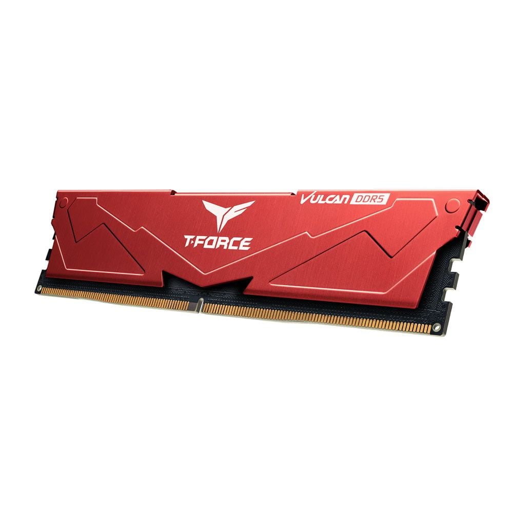Bộ nhớ RAM TeamGroup T-Force Vulcan 16GB DDR5 6000Mhz - RED