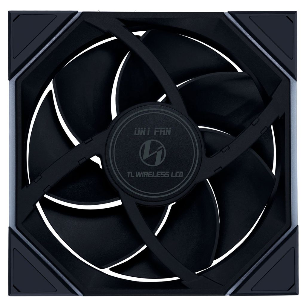 Fan Case LIAN LI UNI FAN TL WIRELESS LCD 140 - BLACK (QUẠT LẺ/14CM)