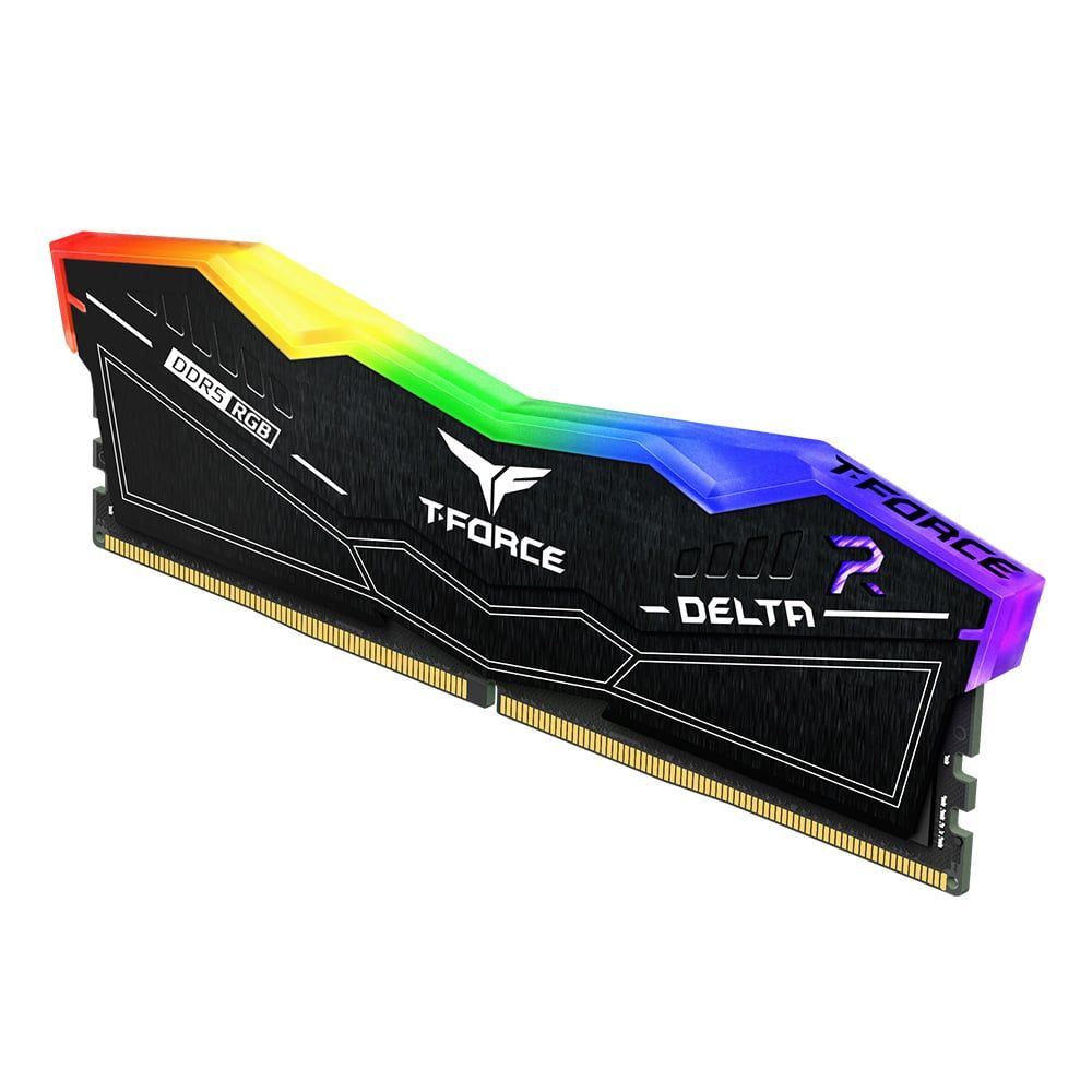 Bộ nhớ RAM TeamGroup T-Force Delta RGB 16GB DDR5 6000MHz - BLACK