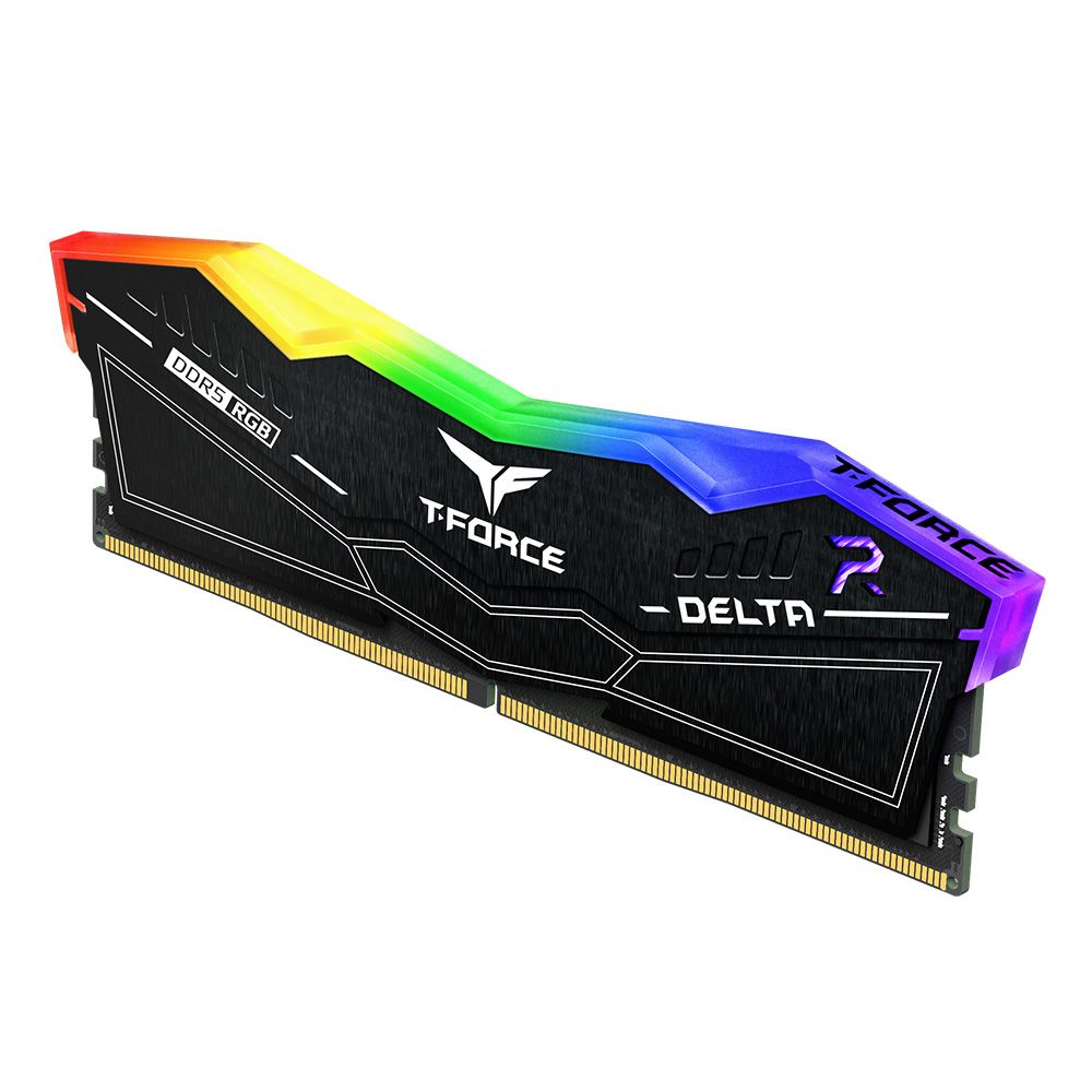 Bộ nhớ RAM PC TeamGroup T-Force Delta RGB 2x32GB DDR5 6000MHz - BLACK
