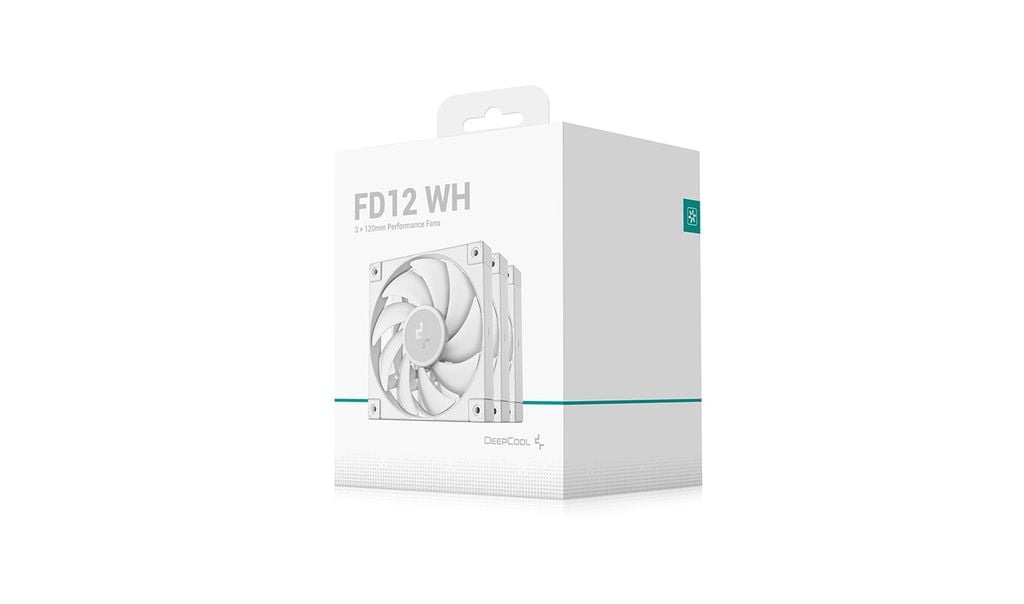 Bộ ba quạt fancase Deepcool FD12 3 IN 1 - WHITE